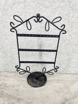 Metal Earring Hanger Jewelry Stand  Display Organizer 11&quot; X 7&quot; - Paint C... - $15.18