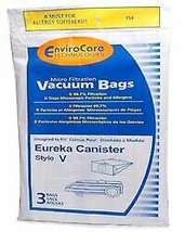 EnviroCare Technologies Eureka Canister Style V Micro-Filtration Vacuum Bags - $8.09