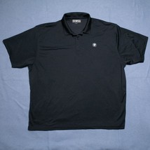 BMW Mens Polo Shirt Size 2XL Blue Short Sleeve Racing Driving - $14.50