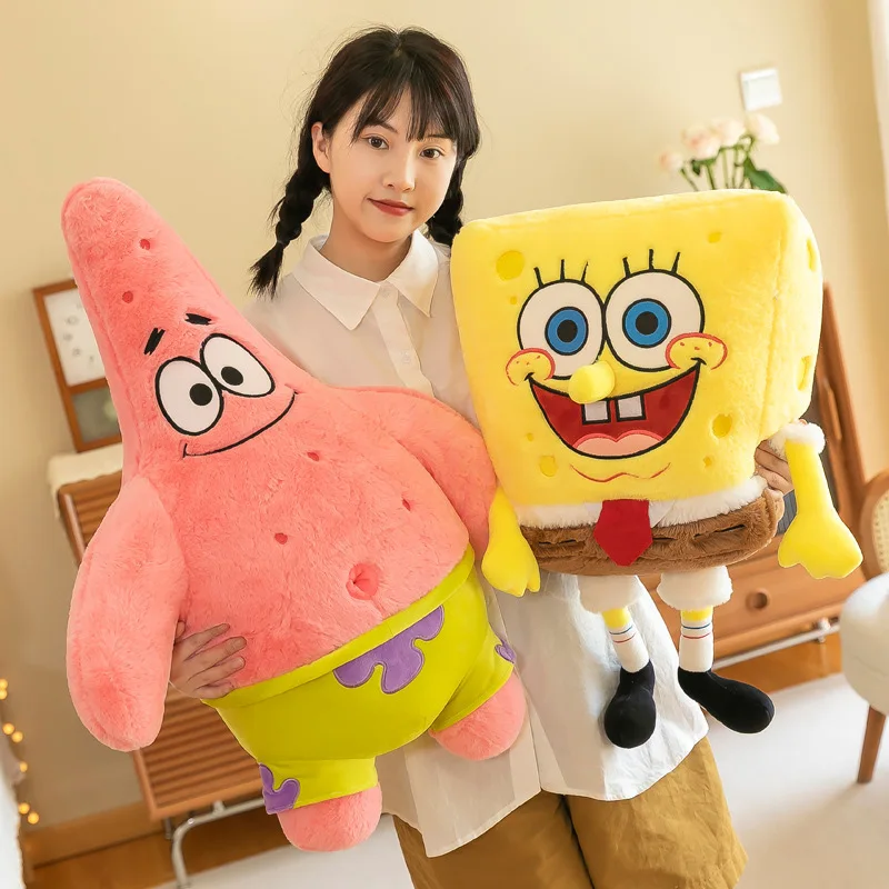 Stuffed doll sponge bob square pants big star cute doll octopus brother children s bir thumb200