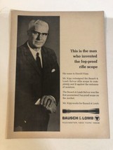 Bausch And Lomb Scopes Vintage Print Ad Advertisement pa13 - $5.93