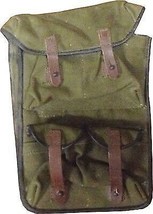 Military Surplus Green Canvas Go Bag Holds (4) 20 Rifle Mag Pouch - $23.66
