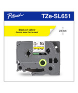 Brother TZESL651 0.94 IN X 26.2 FT (24MM X 8M), 0.37 IN (9.5MM) PRINTABL... - $50.89