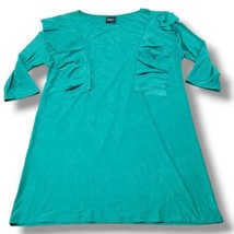 Matrushka Construction Dress Size Medium Handmade Shift Dress 3/4 Sleeve... - £31.06 GBP