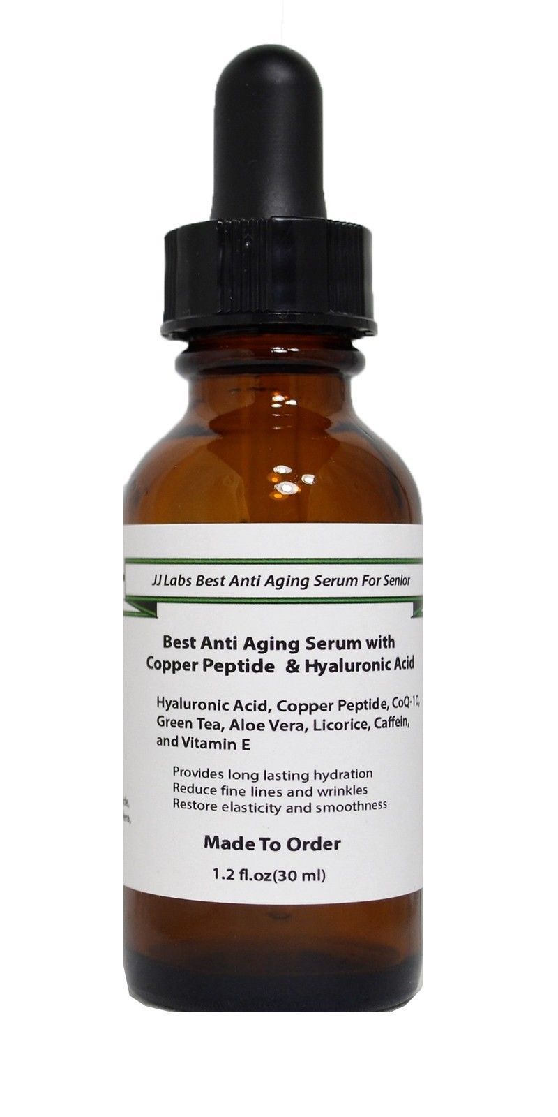 Senior Best Anti Aging Serum with Copper Peptide & Hyaluronic Acid - $17.33 - $27.23
