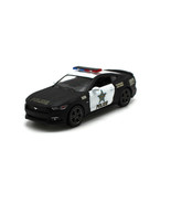 2015 Ford Mustang GT Police, Black 7 White - Pull-Back Action 5&quot; x 2&quot; x ... - £7.82 GBP