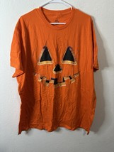 Celebrate Halloween Men’s Orange Jack O Lantern Pumpkin T Shirt Size 3XL - $376.15 MXN