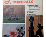 1968 Dec Gems and Minerals Magazine New Facet Cut Christmas Projects Sco... - $7.08