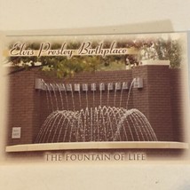 Elvis Presley Postcard Elvis Birthplace Tupelo Mississippi Fountain Of Life - £2.66 GBP