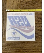 USA Shooting Team 2010 Proud Supporter Hunting Sticker - $135.66 CAD