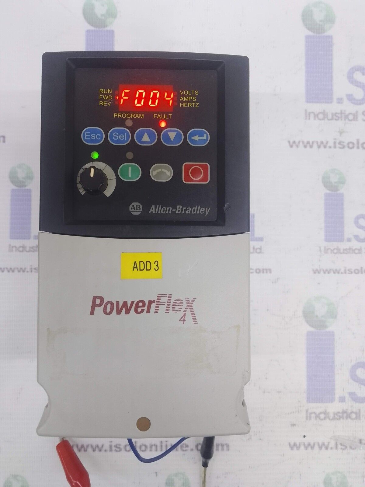 Allen-Bradley 22A-D6P0N104 Series A FRN: 7.01  Power Flex4 Inverter Drive - $528.94