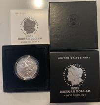 2021-O Morgan Silver Dollar Coin Fresh From the Mint. - $145.03