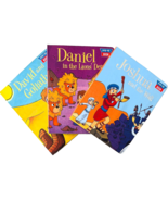 NEW Lot of 3 Toddler Pre-School Bible POP UP Books David Goliath Daniel ... - £10.08 GBP