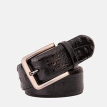 Randor Black Leather Belt image 7