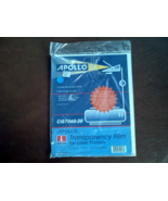 APOLLO TRANSPARENCY FILM FOR LASER PRINTERS CLEAR FILM 20 SHEETS # CG706... - $437.90 MXN