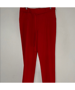 NYCC Red Pants with Streamlined Silhouette - $15.68