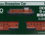 KATO N Gauge DD16 304 Russell Snowplow Set 10-1127 Railway - £199.56 GBP