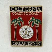 California Orlando Florida Fraternal Order Police Law Enforcement Enamel Hat Pin - $14.95