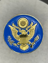 US United States Blue Gold Presidential Service Hat Lapel Pin - $24.75