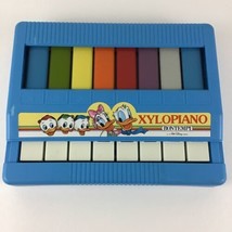 Disney Donald Duck Bontempi Xylopiano Xylophone Piano Music Instrument Vintage - £25.65 GBP