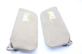 02-04 FORD F-350 SD SUN VISORS TAN PAIR E0631 image 6