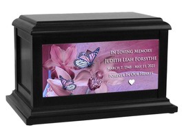Orchids And Butterflies Cremation Urn - £203.96 GBP