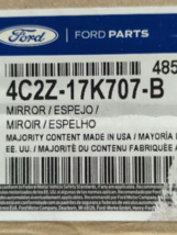 New OEM Ford Side View Mirror Glass 2008-2014 E150 E250 E350 LH 4C2Z-17K707-B - £46.78 GBP