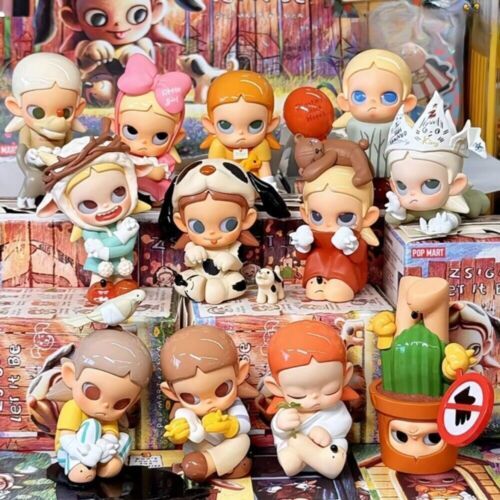 POP MART Zsiga Let It Be series confirmed blind box Authentic Hot Toys girl gift