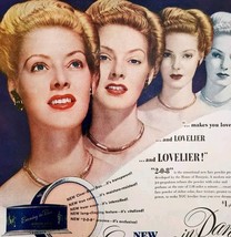 1947 Bourjois Evening In Paris Face Powder Advertisement 208 Beauty DWPP21 - $24.99
