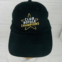 Club Royale Cruise Line Casino Champions Baseball Hat Cap Adjustable Black - £27.35 GBP