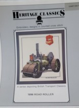 Heritage Classics Counted Cross Stitch 1896 ROAD ROLLER Pattern - £7.38 GBP