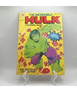 The Incredible Hulk Coloring Book (Whitman/Marvel Comics, 1979) - $12.00