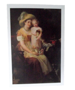 Postcard Painting Marguerite Gerard Infant National Museum Women Art Pri... - $12.15 CAD
