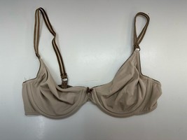 Nicole by Nicole Miller Womens Bra Size 36B Tan Underwired - $12.18