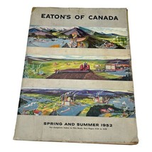 Eatons Canada 1952 Catalogue Spring Summer Soft Cover Vintage Fashion - £99.66 GBP