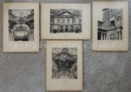 1921 Antique Huge Folio 179 Prints Le Style Louis Xv Rumler Architecture Sculpt - £470.86 GBP