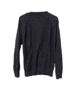 J.Crew Womens Pullover Sweater Blue Speckled Long Sleeve Scoop Neck Tight Knit M - $19.79