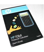 HP 10bII FINANCIAL CALCULATOR ~ MANUAL / HANDBOOK / USERS GUIDE~ Good / ... - £9.30 GBP