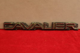 1982-1985 Chevrolet “Cavalier” Plastic Quarter Panel Script Emblem OEM - $13.45