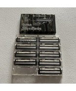 Vtg Schick Super II Razor Twin Blade Cartridges Refill Lot of 9 + 5 Slim... - $19.80