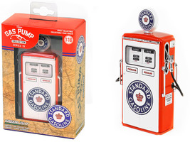 1954 Tokheim 350 Twin Gas Pump Standard Gasoline White &amp; Red Vintage Gas Pumps S - £18.08 GBP