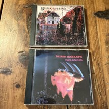 Black Sabbath Cd Lot S/T + Paranoid - $15.83