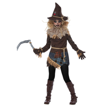 California Costumes Creepy Scarecrow | Tween Girl Xl 12 14 New Halloween - £22.09 GBP