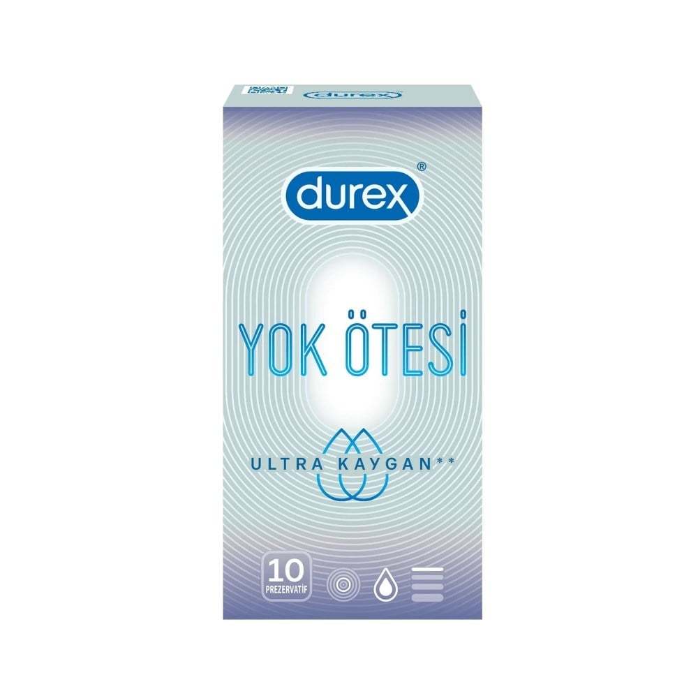 Durex Condoms Beyond None Ultra Lubricious 10-Piece
