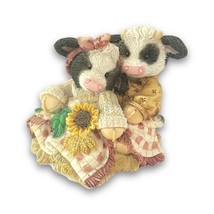 Mary&#39;s Moo Moos &quot;Hay Let’s Cud-dle&quot; by Mary Rhyner 1995 Enesco #142867 - $13.99