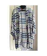 Josie Belted Swim Spring Beach Cover Up Neon Tie Dye Kimono Tunic, One Size - €12,02 EUR