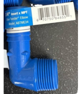 Apollo Blue Twister ABTME34 3/4&#39;&#39; Insert T X 3/4&#39;&#39; D Mpt Polypropylene 9... - $18.24 MXN