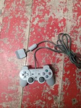 Sony PlayStation PS1 Dual Shock Analog Controllers SCPH-1200 Tested - $20.25