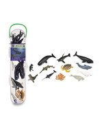 CollectA Marine Figures in Tube Gift Set (Pack of 12) - 2 - £25.28 GBP