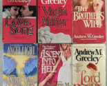 Andrew Greeley Passover Trilogy Angel Light Love Song Virgin and Martyr x6 - $16.82